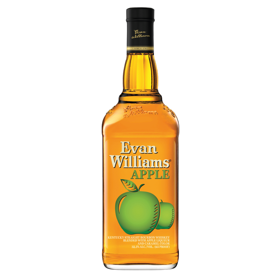 Evan Williams Bourbon Apple 1l